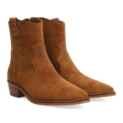 Alpe_ Botín campero serraje cuero - Imagen 2