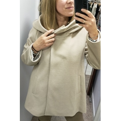 Arggido_ Abrigo punto beige - Imagen 2