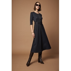 Arggido_ Vestido denim midi - Imagen 1