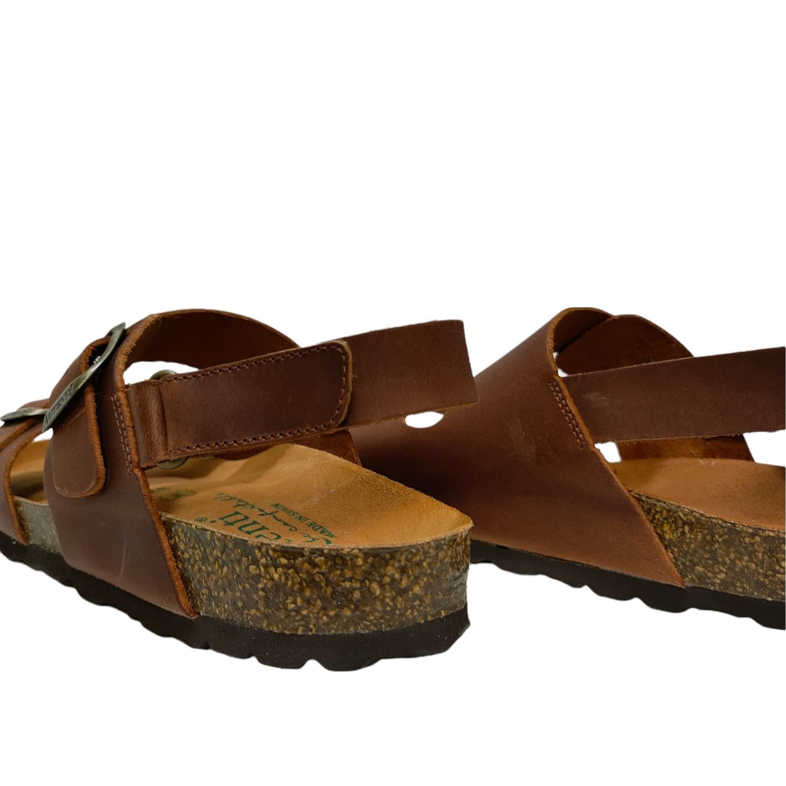 Autenti_  Sandalia bio ajustable cuero - Imagen 4