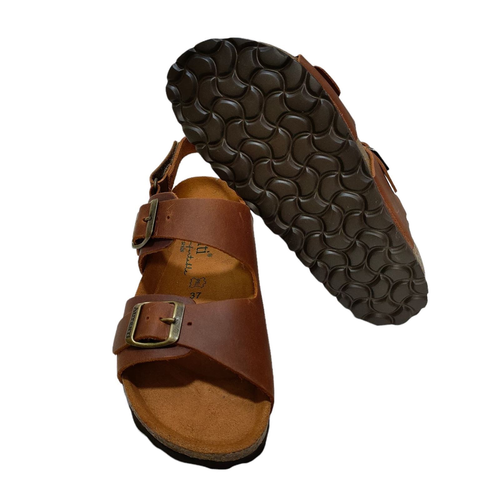 Autenti_  Sandalia bio ajustable cuero - Imagen 5