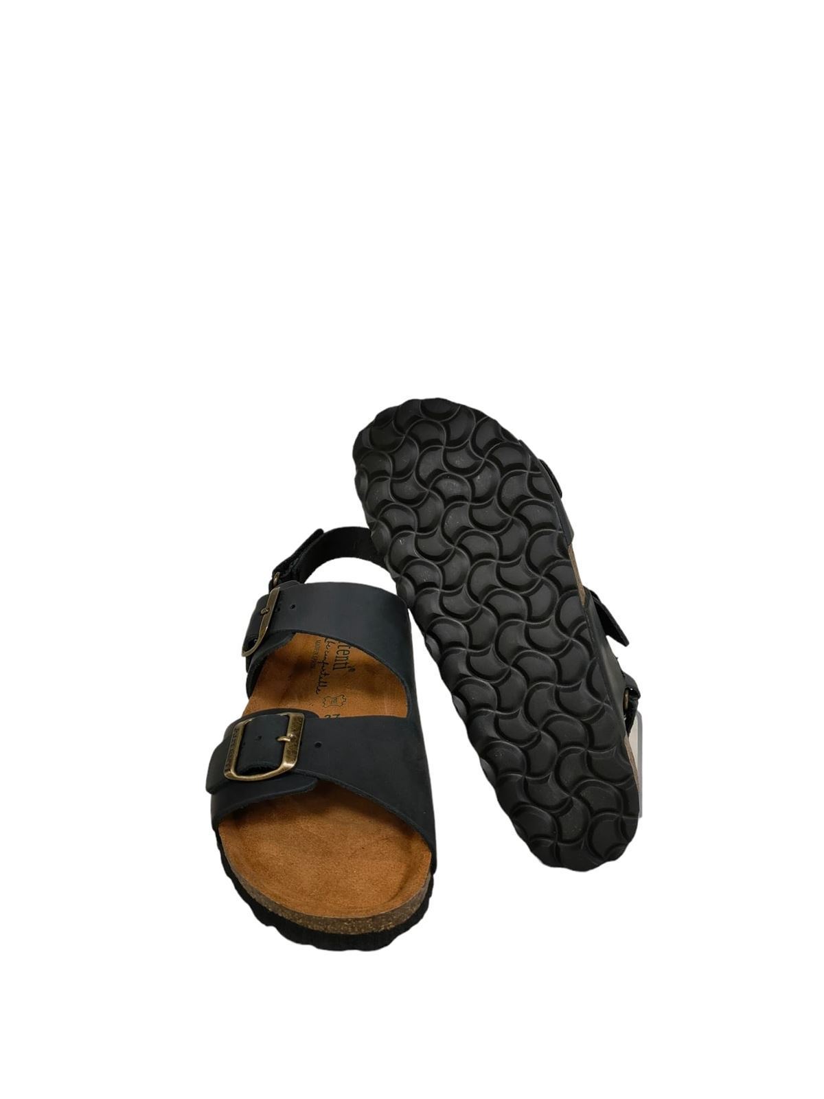 Autenti_ Sandalia bio hebillas negra - Imagen 4