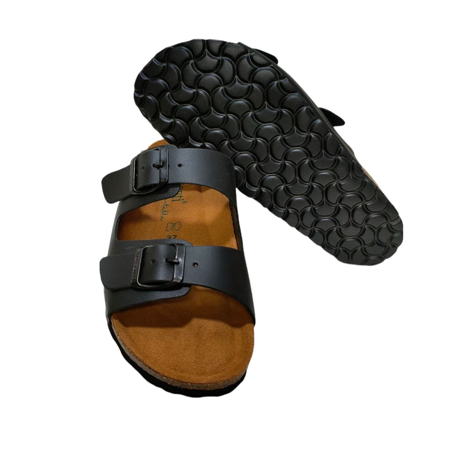 Autenti_ Sandalia bio hebillas negro - Imagen 5