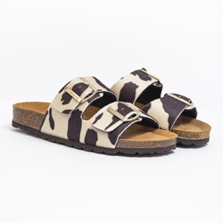 Autenti_ Sandalia bio print vaca - Imagen 2