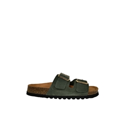 Autenti_ Sandalia bio serraje verde - Imagen 1