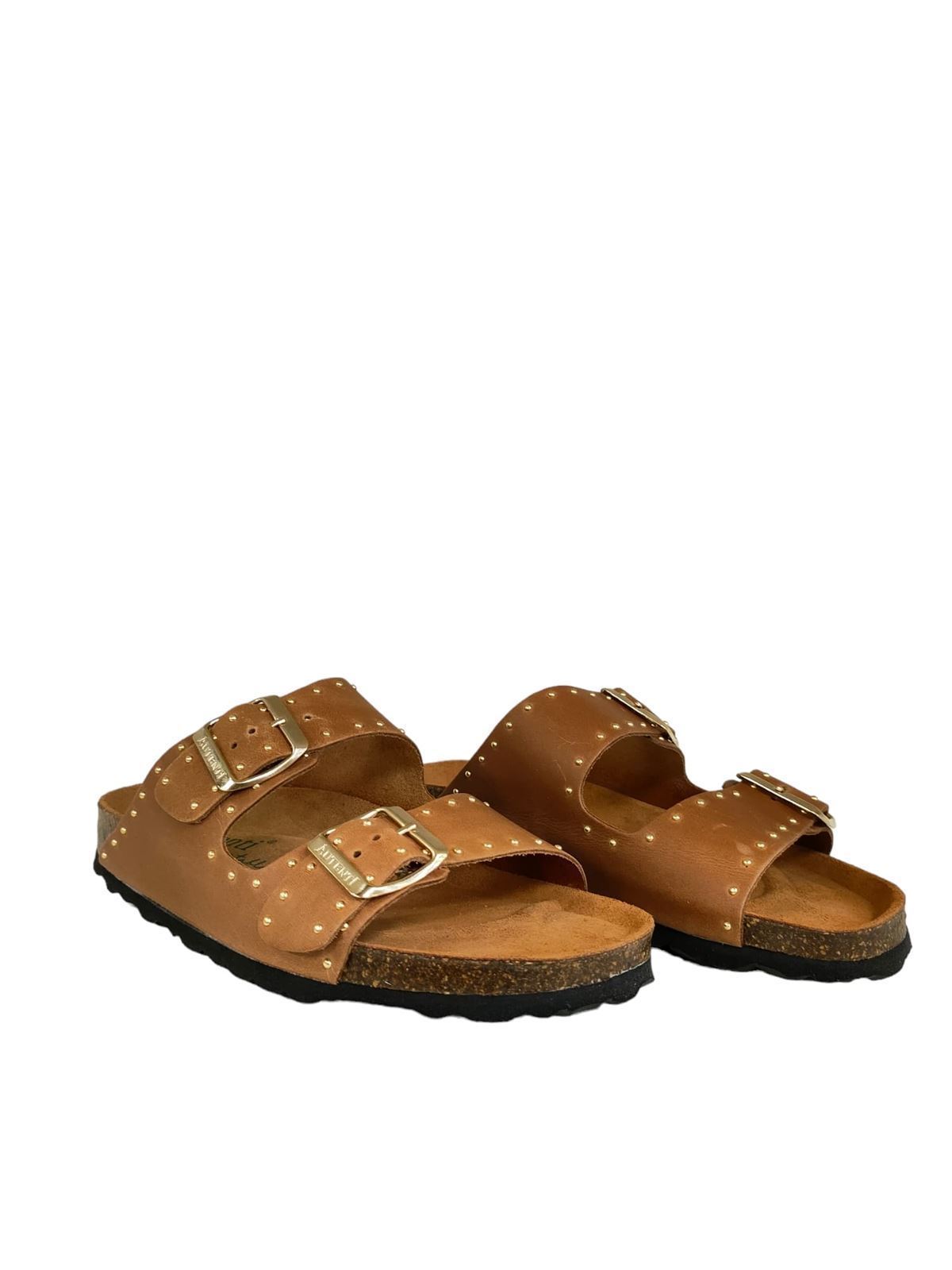 Autenti_ Sandalia bio tachuelas en cuero - Imagen 2