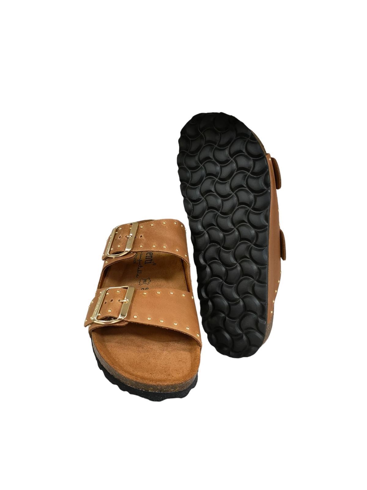 Autenti_ Sandalia bio tachuelas en cuero - Imagen 5