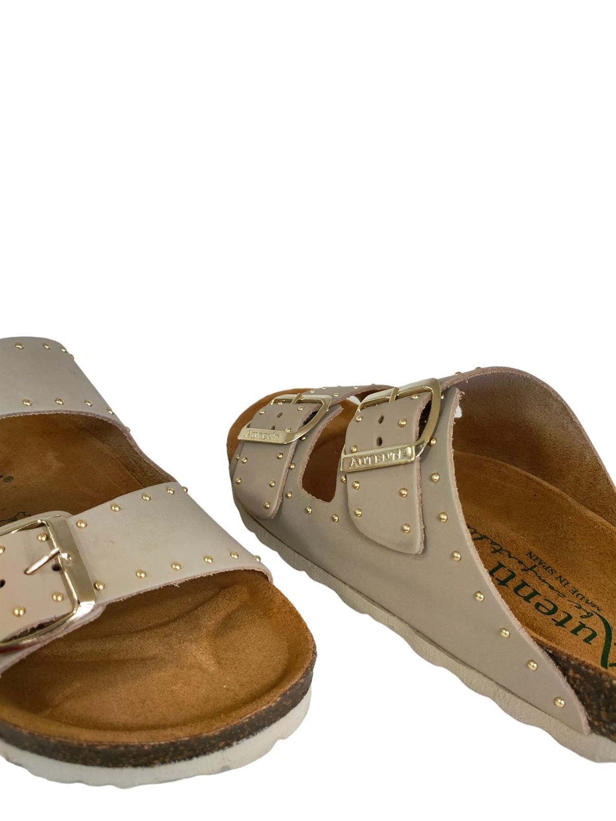 Autenti_ Sandalia bio tachuelas en topo - Imagen 4