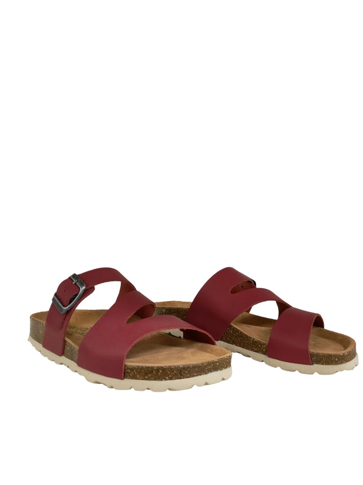 Autenti_ Sandalia sprinter burdeos - Imagen 2