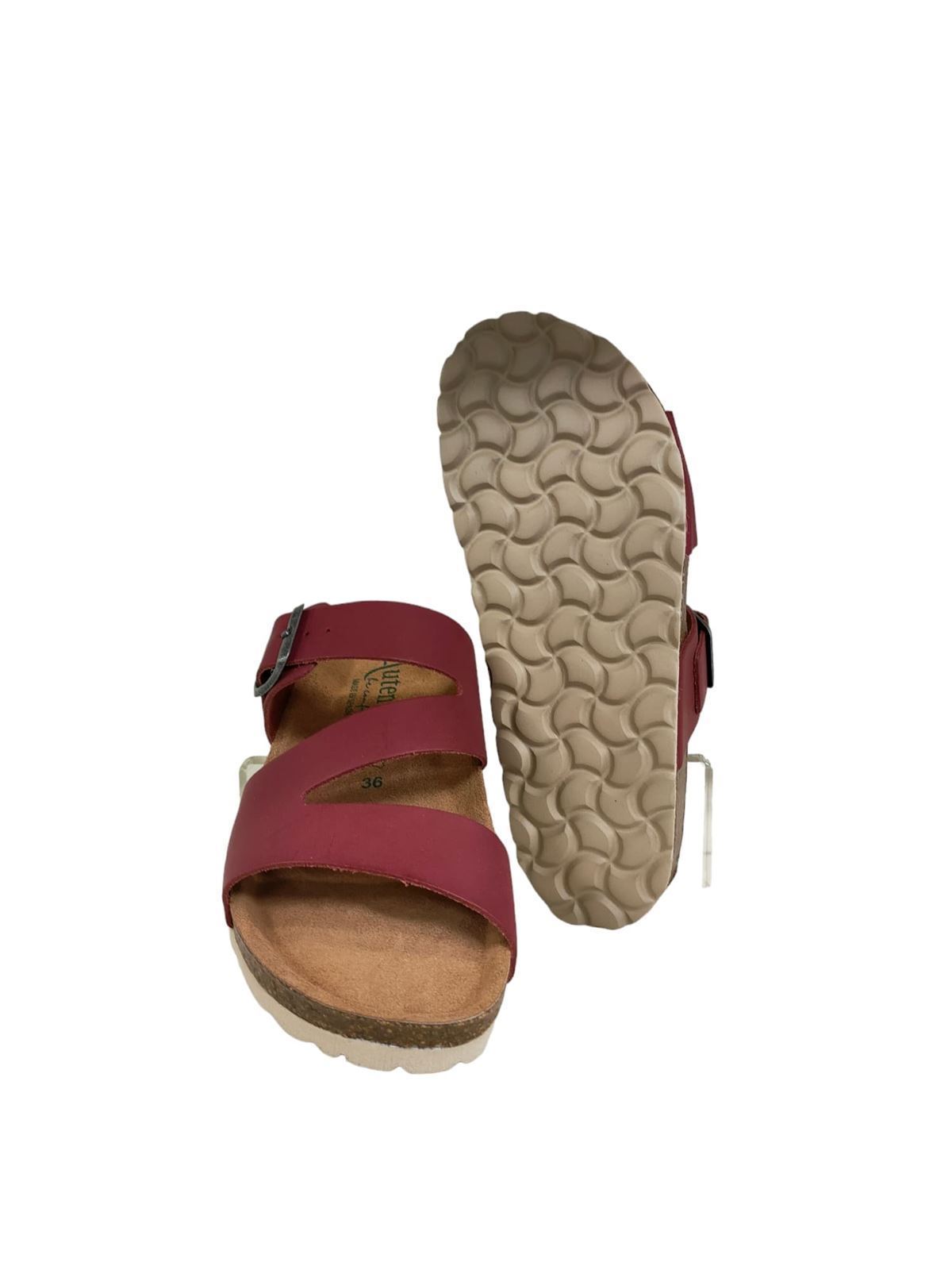 Autenti_ Sandalia sprinter burdeos - Imagen 5