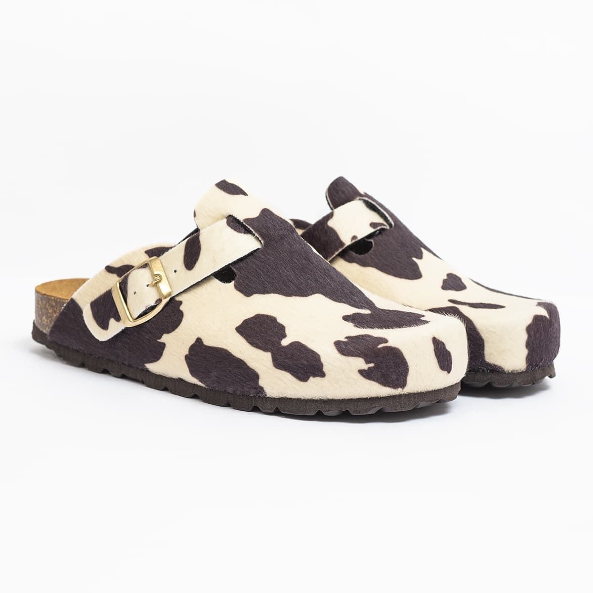 Autenti_ Zueco bio print vaca - Imagen 1