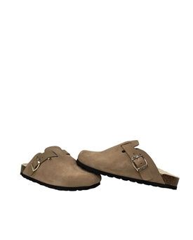 Autenti_ zueco pelo color topo - Imagen 2