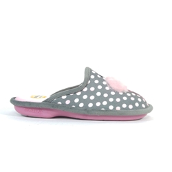 Biorelax_ Zapatillas flamencos gris chica - Imagen 1