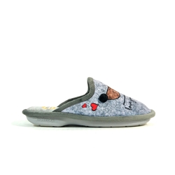 Biorelax_ Zapatilla grenoble gris - Imagen 1