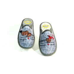 Biorelax_ Zapatilla grenoble gris - Imagen 2