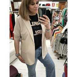 Blazer beige - Imagen 1