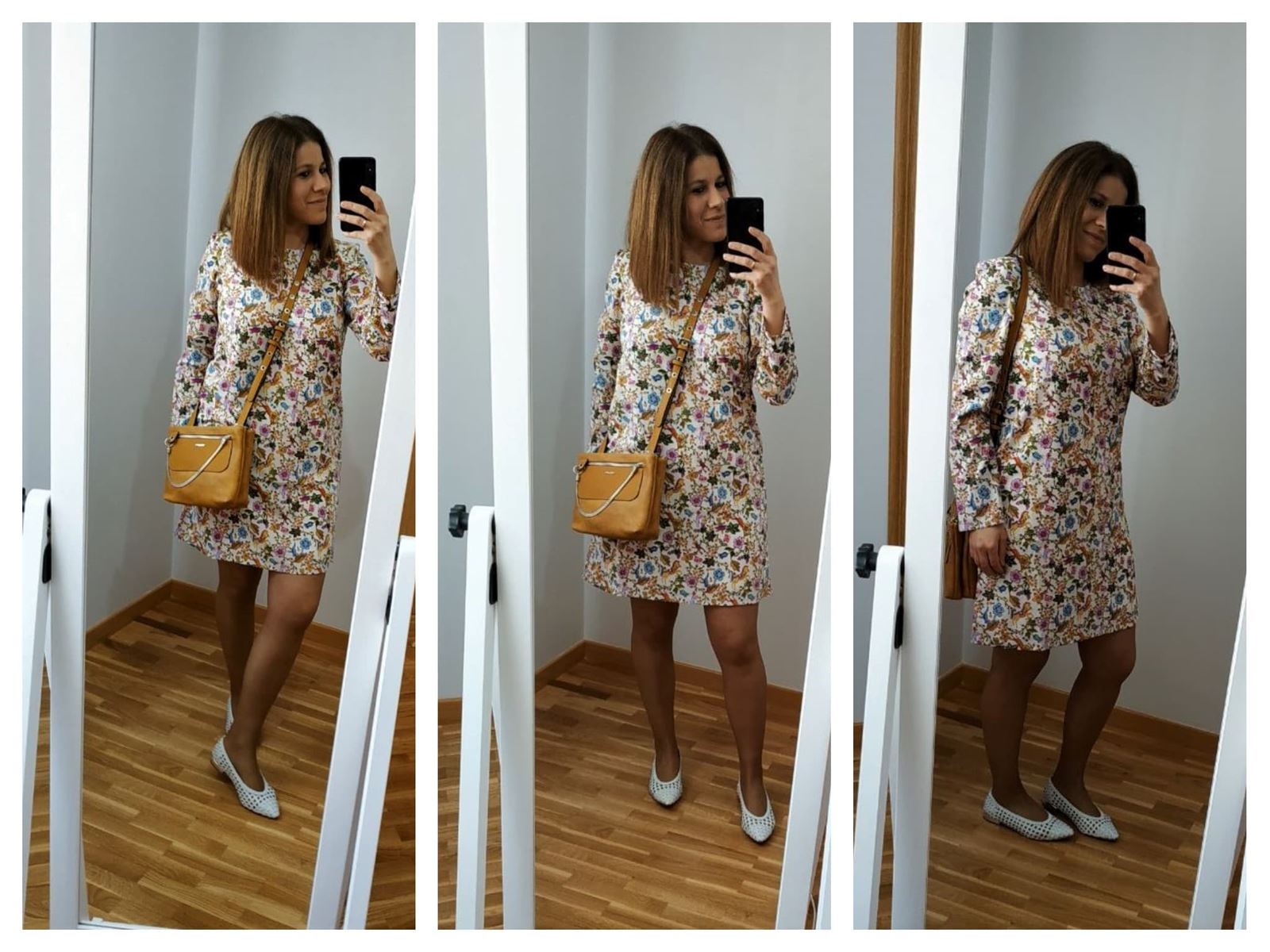 Vestido estampado floral  - Imagen 1