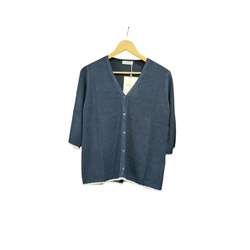 Buddyblue_ Chaqueta de punto marino - Imagen 1