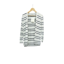 Buddyblue_ Chaqueta punto fino rayas lurex - Imagen 1