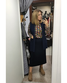 Buddyblue_ Falda mini punto marino - Imagen 1