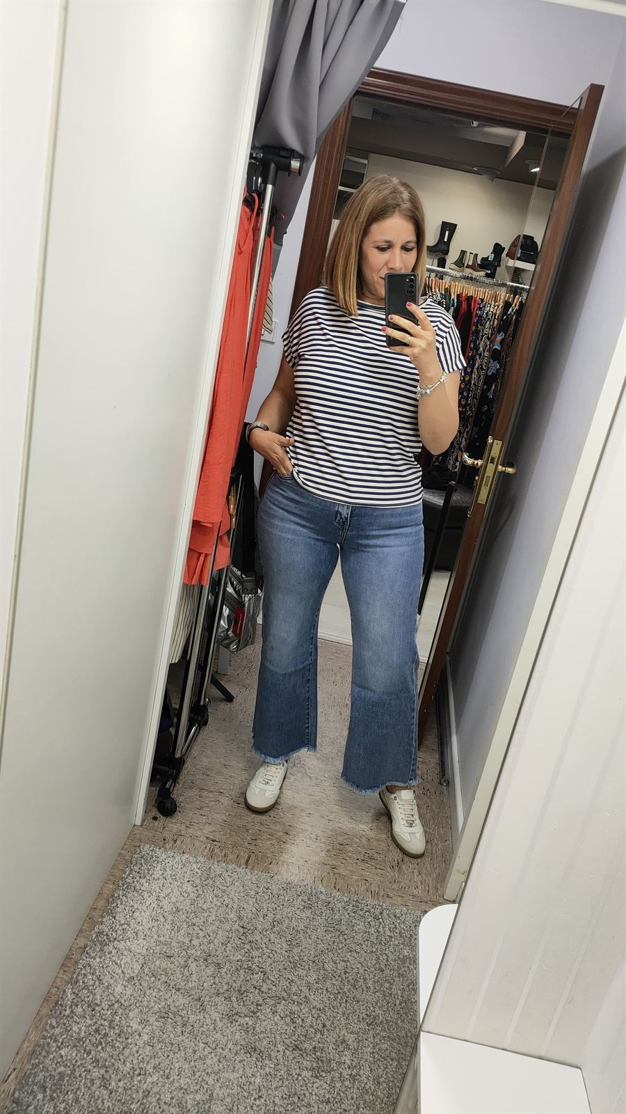 Buddyblue_ Pantalón ancho desflecado - Imagen 1