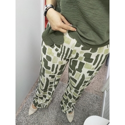 Buddyblue_ Pantalón estampado manchas - Imagen 2