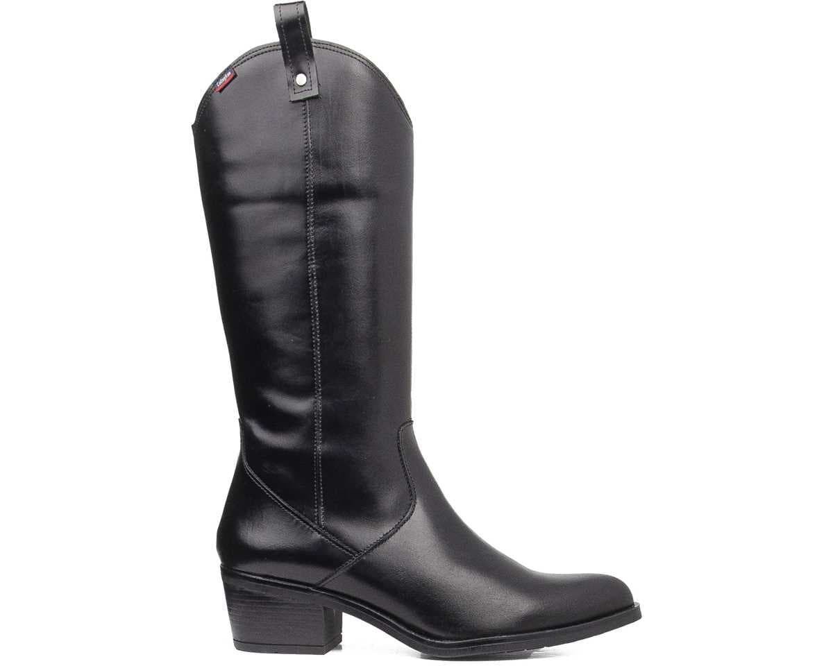 Callaghan_ Bota campera piel negra - Imagen 1