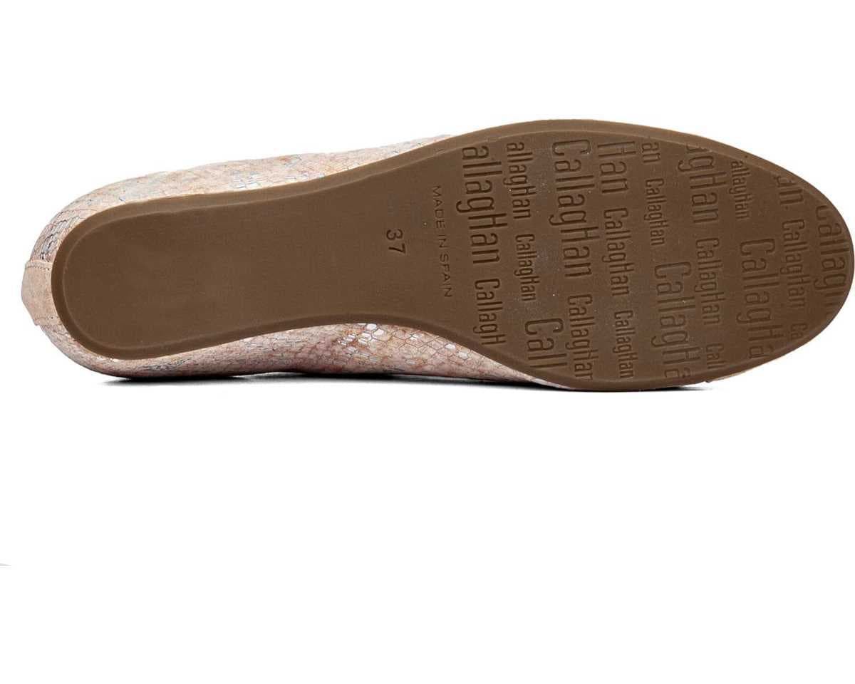 Callaghan_ Zapato cordones Viki Beig rosa - Imagen 4