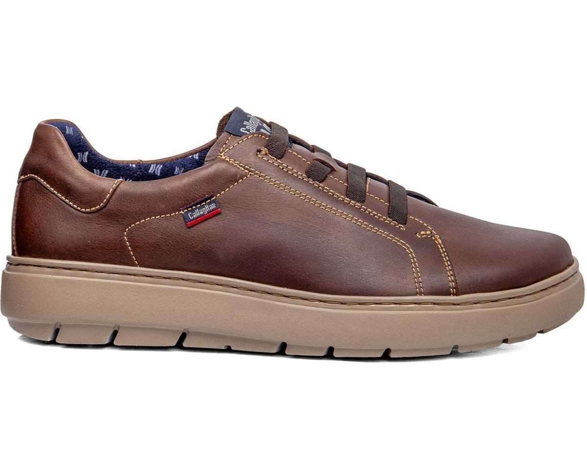Callaghan_ Zapato piel marrón - Imagen 1