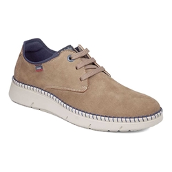 Callaghan_ Zapato ultraligero cordones taupe - Imagen 2