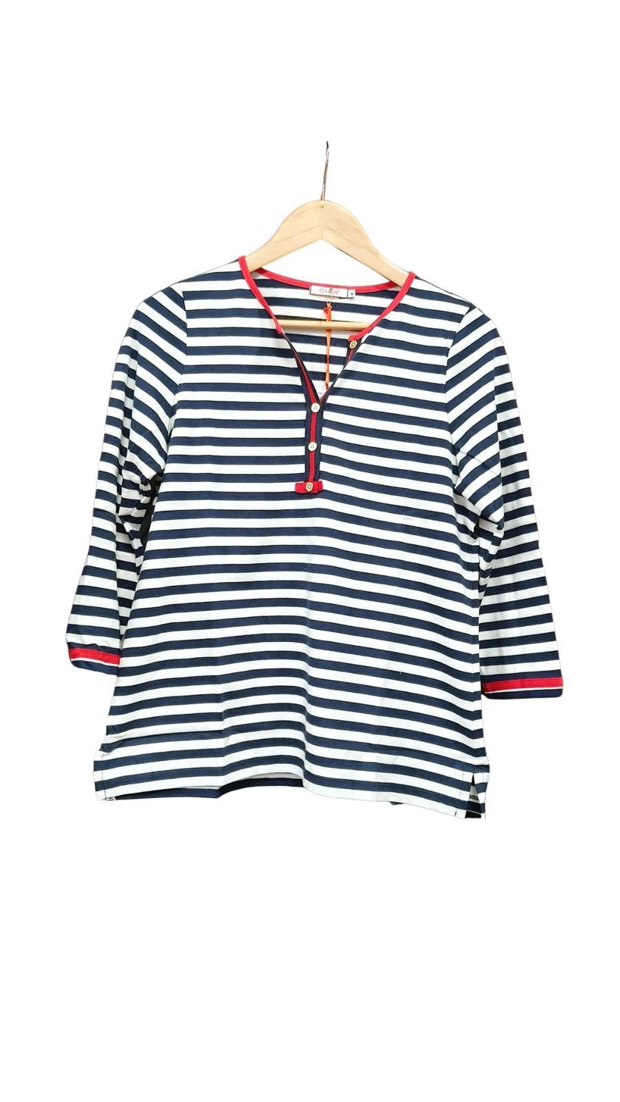 Camiseta tipo sudadera rayas marineras - Imagen 2