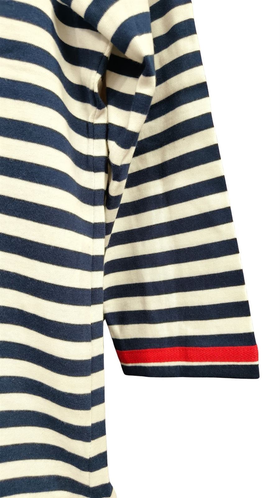 Camiseta tipo sudadera rayas marineras - Imagen 4