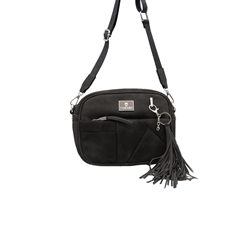 Carabo_ Bolso bandolera negro - Imagen 1