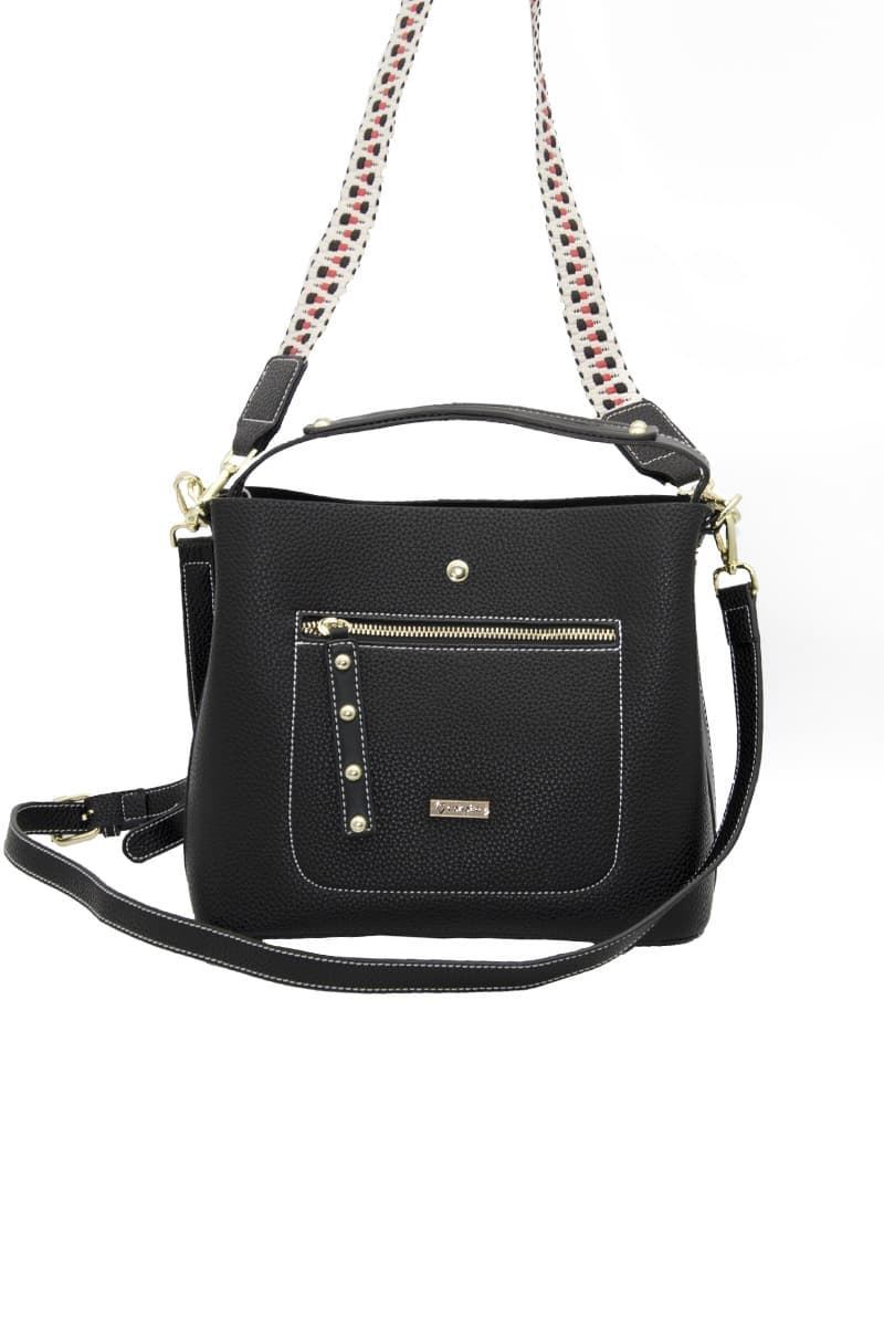 Carabo_ Bolso Totem en negro - Imagen 1