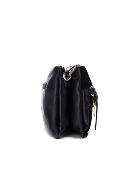 Carmela_ Bolso bandolera serraje negro - Imagen 2