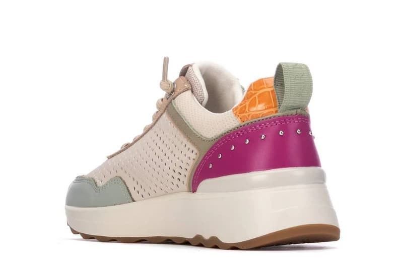 Carmela_ Zapatillas de piel aqua - Imagen 3