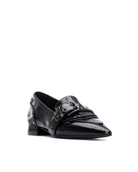 Carmela_ Zapato punta charol negro - Imagen 2