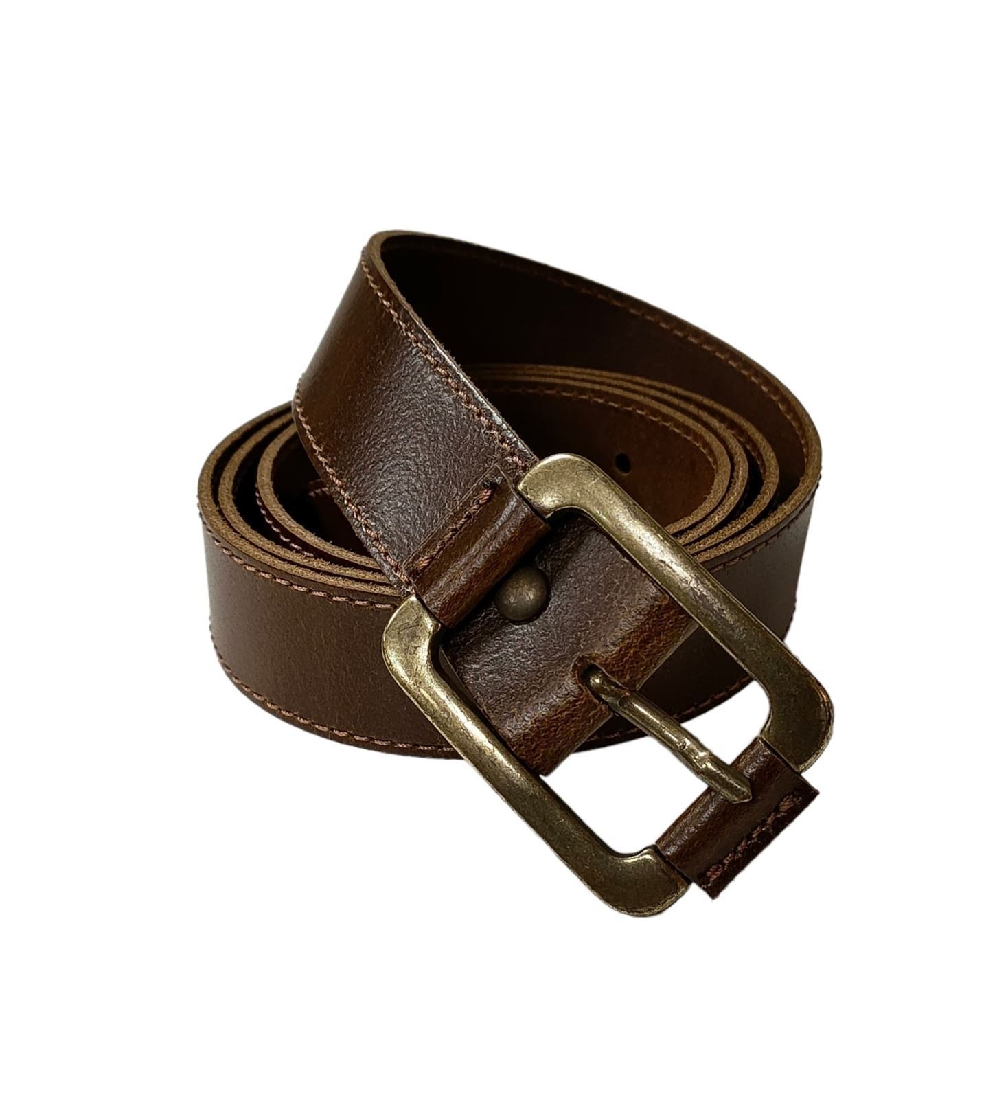 Cinturón de piel estrecho chica - Imagen 4