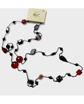 Colgante piedras colores - Imagen 1