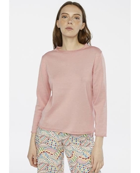 Compañía Fantástica_ Jersey rosa pastel chica - Imagen 1