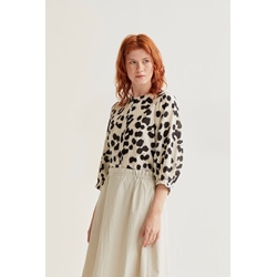 Compañía Fantástica_ Blusa estampada dalmatian - Imagen 2