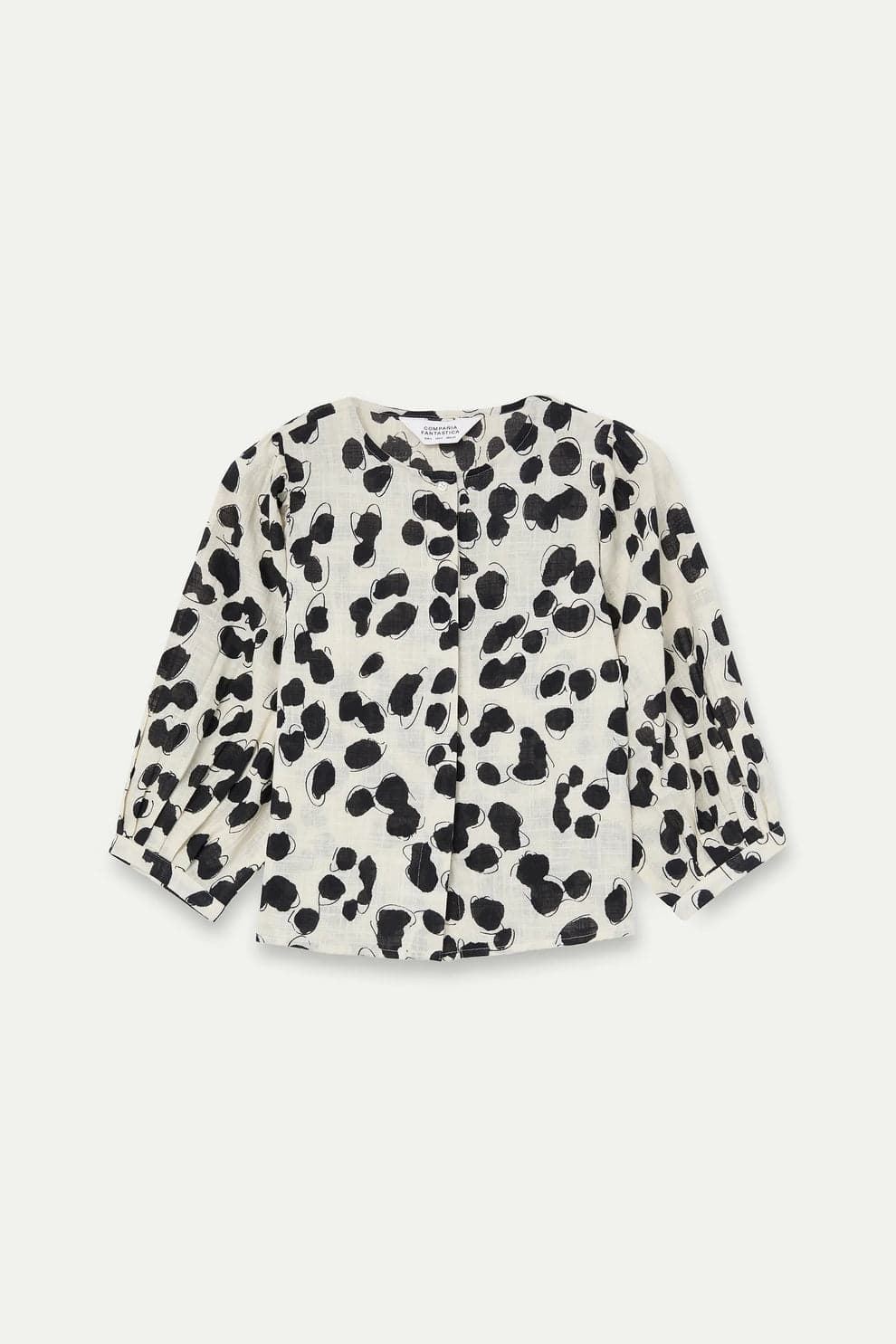 Compañía Fantástica_ Blusa estampada dalmatian - Imagen 4