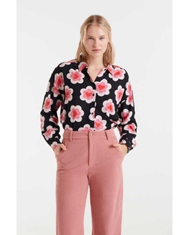 Compañía Fantástica_ Camisa con estampado Sweetheart - Imagen 1