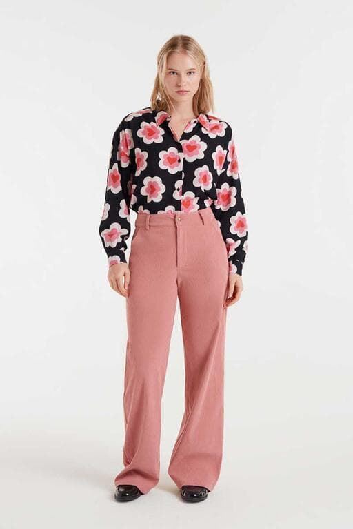 Compañía Fantástica_ Camisa con estampado Sweetheart - Imagen 3