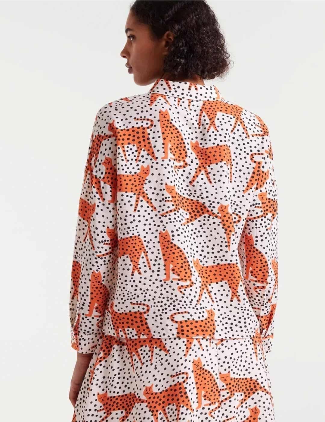 Compañía Fantástica_ Camisa con estampado Tano - Imagen 2