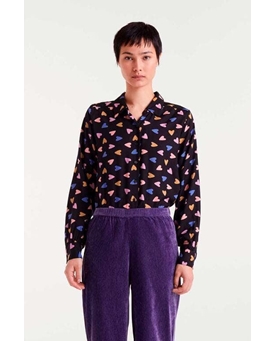 Compañía Fantástica_ Camisa estampado corazones - Imagen 1