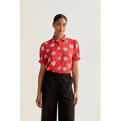 Compañía Fantástica_ Camisa estampado harmony red - Imagen 1