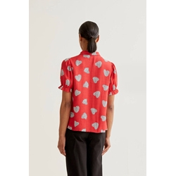 Compañía Fantástica_ Camisa estampado harmony red - Imagen 2