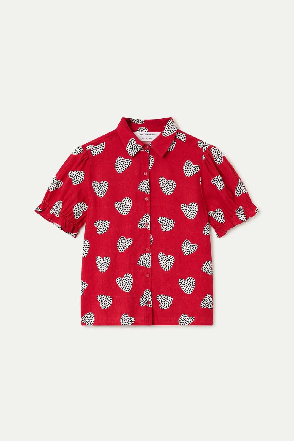 Compañía Fantástica_ Camisa estampado harmony red - Imagen 5