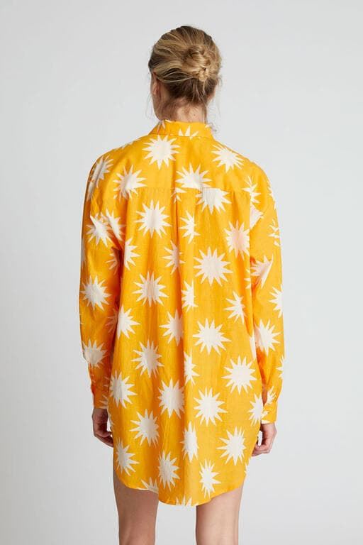 Compañía Fantástica_ Camisa oversize estampado Big Sun - Imagen 2